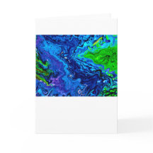 抽象芸術カラー勉強68、カード