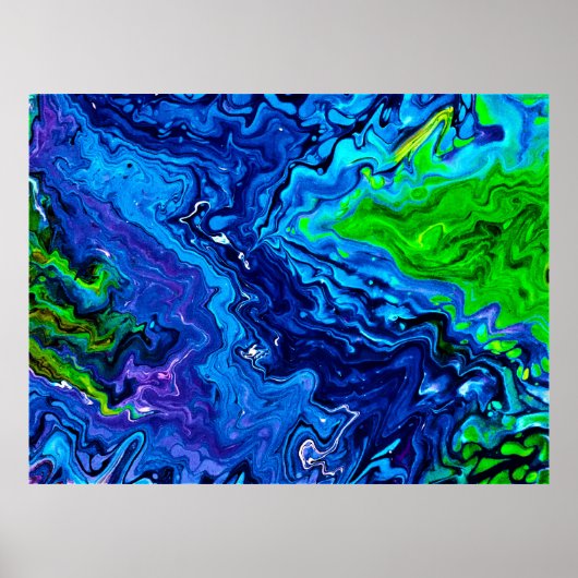 抽象芸術カラー勉強68, ポスター (正面)