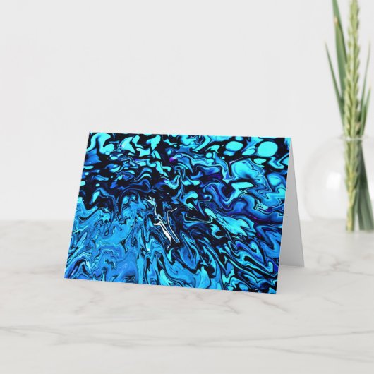 抽象芸術カラー勉強69、カード カード (正面)