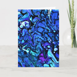 抽象芸術カラー勉強71、カード カード