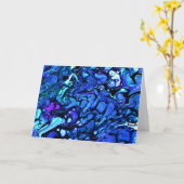 抽象芸術カラー勉強71、カード カード (黄色い花)