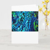 抽象芸術カラー勉強72、カード カード (黄色い花)