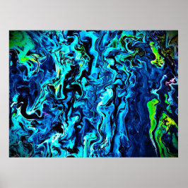 抽象芸術カラー勉強72, ポスター