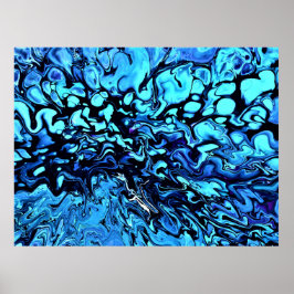 抽象芸術カラー勉強74、 ポスター