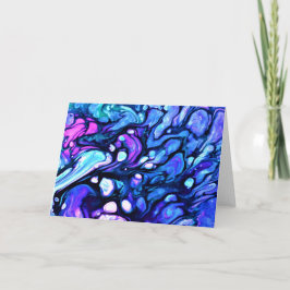 抽象芸術カラー勉強75、カード カード