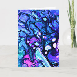 抽象芸術カラー勉強75、カード カード