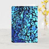 抽象芸術カラー勉強76、カード カード (黄色い花)