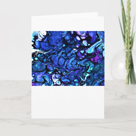 抽象芸術カラー勉強77、カード カード (正面)