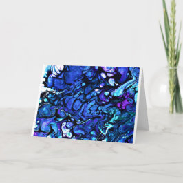 抽象芸術カラー勉強77、カード カード