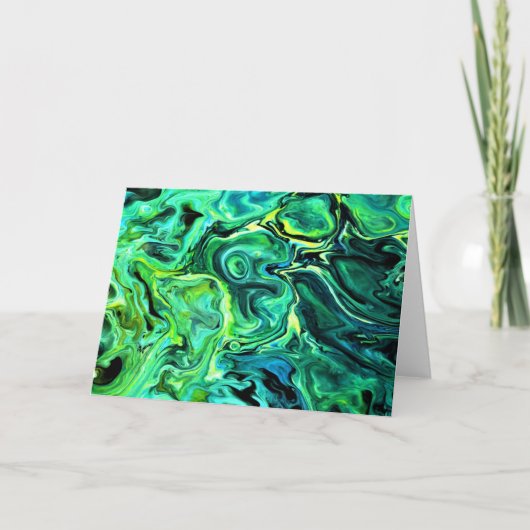 抽象芸術カラー勉強78、カード カード (正面)