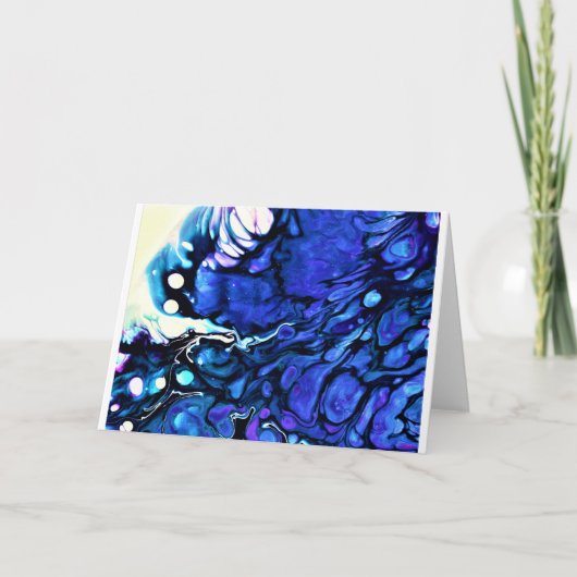 抽象芸術カラー勉強79、カード カード (正面)