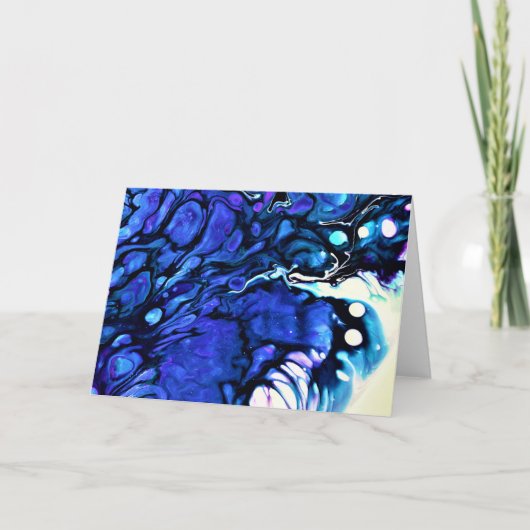 抽象芸術カラー勉強79、カード カード (正面)