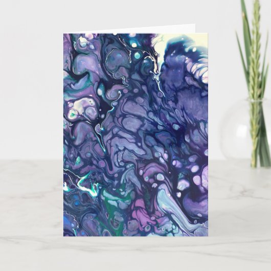 抽象芸術カラー勉強81、カード カード (正面)