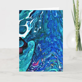 抽象芸術カラー勉強83、カード カード