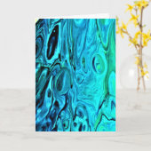 抽象芸術カラー勉強85、カード カード (黄色い花)