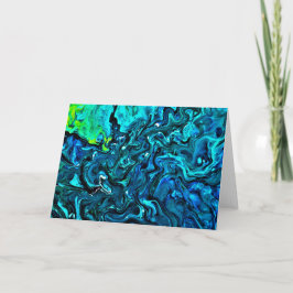 抽象芸術カラー勉強87、カード カード