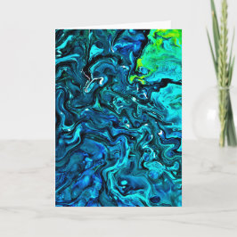 抽象芸術カラー勉強87、カード カード