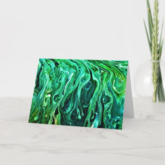 抽象芸術カラー勉強94、カード カード (正面)