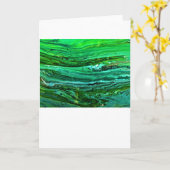 抽象芸術カラー勉強95、カード カード (黄色い花)