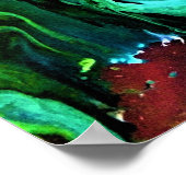 抽象芸術カラー勉強96, ポスター (角)