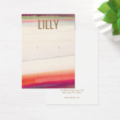 抽象芸術カラー耳飾り表示カード (デスク)