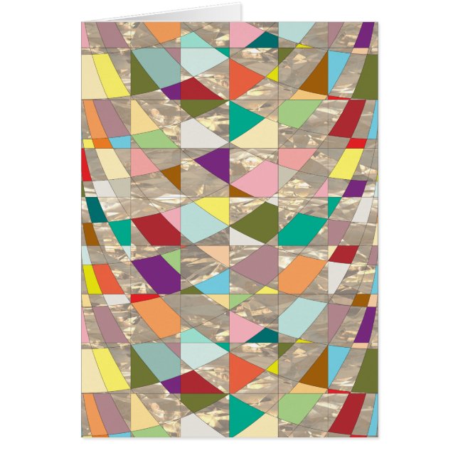 抽象芸術カラー金ゴールド (正面)