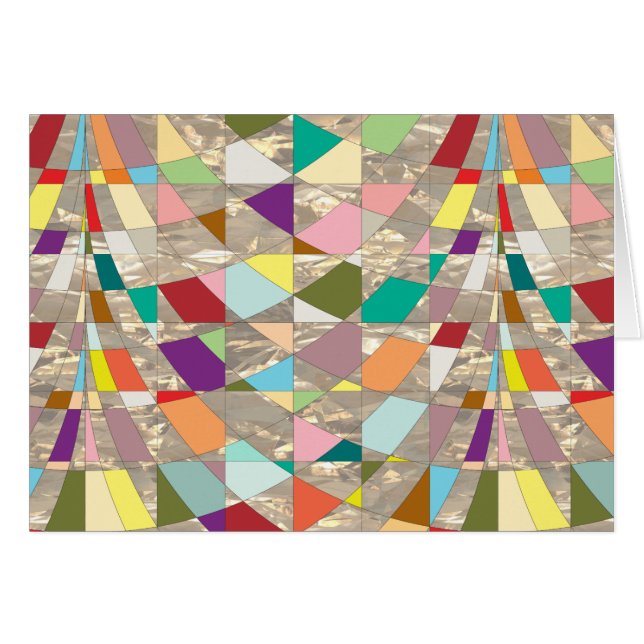 抽象芸術カラー金ゴールド (正面横)