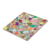 抽象芸術カラー金ゴールド タイル (側面)