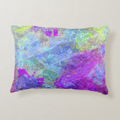 抽象芸術カラー2 アクセントクッション (裏面)