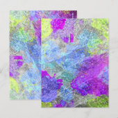 抽象芸術カラー2 ポストカード (正面/裏面)