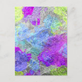抽象芸術カラー2 ポストカード (正面)