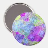 抽象芸術カラー2 マグネット (正面/裏面)