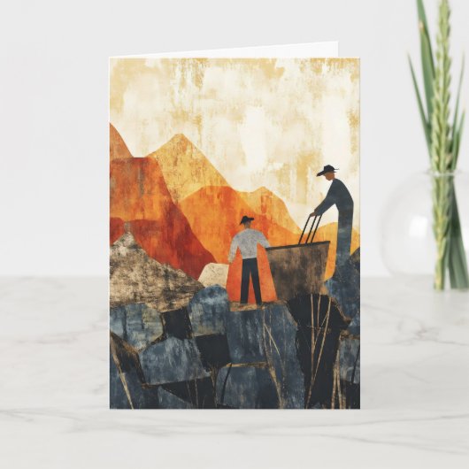 抽象芸術カラー シーズンカード (正面)