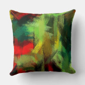 抽象芸術カラー#27 クッション (裏面)