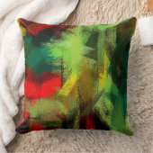 抽象芸術カラー#27 クッション (ブランケット)