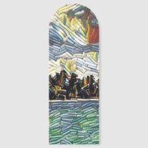 抽象芸術カリブのビーチブリックアート