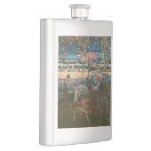 抽象芸術カンディンスキー乗馬カラフル夫婦 フラスク (右)