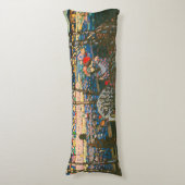 抽象芸術カンディンスキー乗馬カラフル夫婦 ボディピロー (正面縦)