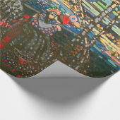 抽象芸術カンディンスキー乗馬カラフル夫婦 ラッピングペーパー (角)