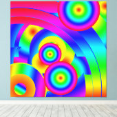 抽象芸術カンバスプリント キャンバスプリント (インサイチュ (ウッドフロア))