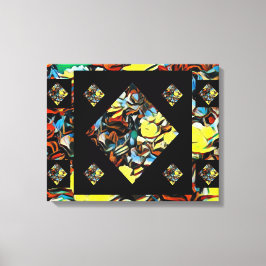 抽象芸術カーネーションアート（夢） - 20 X 16 キャンバスプリント