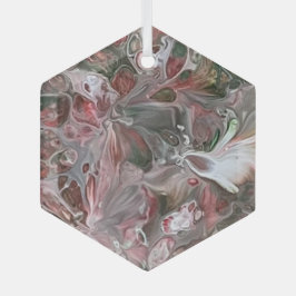 抽象芸術ガラスオーナメント ガラスオーナメント