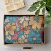 抽象芸術ガーデン花Any大事な行事 薄葉紙 (ギフト)