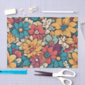 抽象芸術ガーデン花Any大事な行事 薄葉紙 (クラフト)