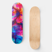 抽象芸術ガーデン開花 スケートボード (正面)