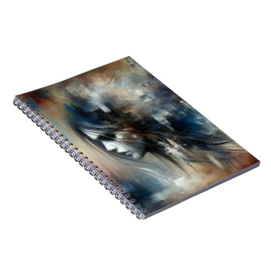 抽象芸術ガール絵画ズ ノートブック (右側)