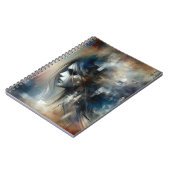 抽象芸術ガール絵画ズ ノートブック (左側)