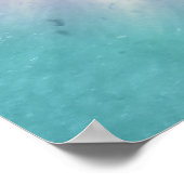 抽象芸術キウイフルーツ種子 ポスター (角)