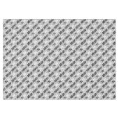 抽象芸術キッズかわいい漫画の花フローラレトロde テーブルクロス (正面(横))