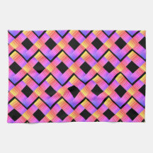 抽象芸術キッチンタオル